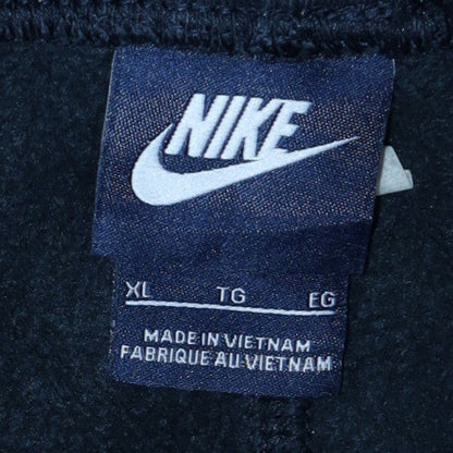 Nike Men's Black Fleece Sweatpants XL Regular Fit Comfort Trousers