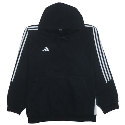 adidas Men's Black 3XL Pullover Hoodie Fleece Sportswear