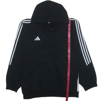adidas Men's Black 3XL Pullover Hoodie Fleece Sportswear