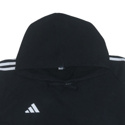 adidas Men's Black 3XL Pullover Hoodie Fleece Sportswear