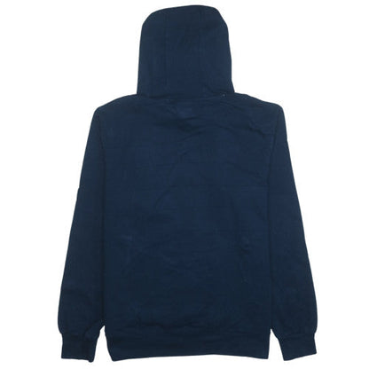 Umbro Mens Navy Hoodie England Rugby Rose Logo Size M Cotton Pullover