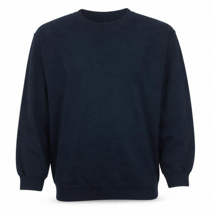 Dickies Mens Black XL Crew Neck Pullover Sweatshirt Classic Fleece