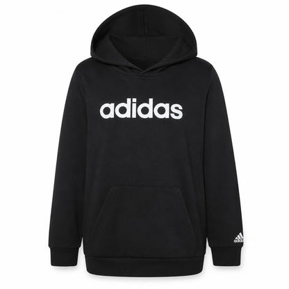 Adidas Womens Black Pullover Hoodie Medium Hooded Sweatshirt
