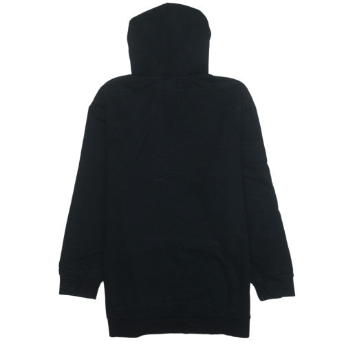 Adidas Womens Black Pullover Hoodie Medium Hooded Sweatshirt
