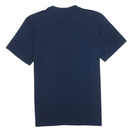 Nike Men's Navy Blue XL Dri-FIT Graphic Logo T-Shirt