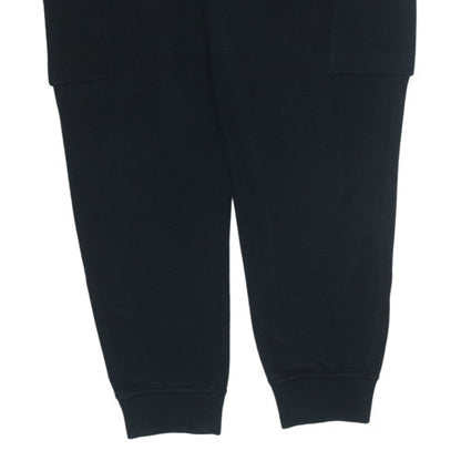 Nike Men's Black Cargo Fleece Jogger Trousers Size L