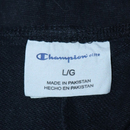 Champion Elite Men's Black Jogger Sweatpants L Cotton Blend