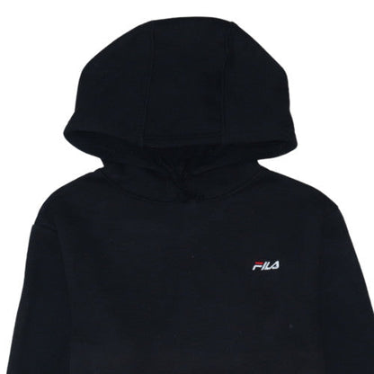 Fila Men's Black XS Pullover Hoodie - Cotton Blend Classic Sportswear