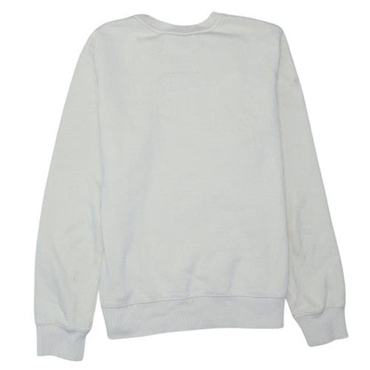 Calvin Klein Jeans Women's Beige Cotton Logo Sweatshirt L