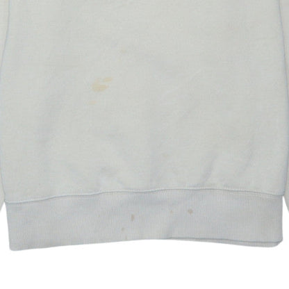 Calvin Klein Jeans Women's Beige Cotton Logo Sweatshirt L