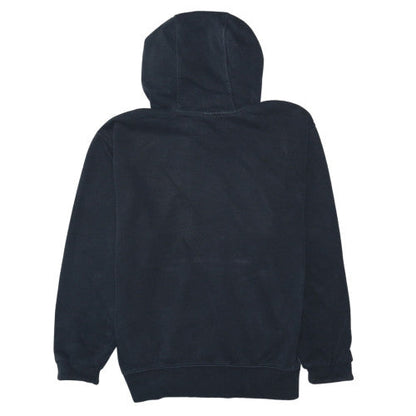 Nike Womens Black Pullover Hoodie Medium Drawstring Logo Cotton