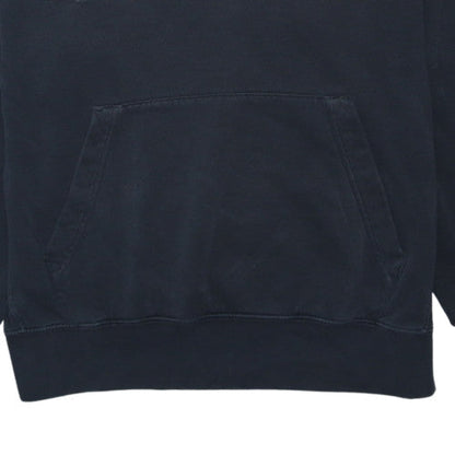 Nike Womens Black Pullover Hoodie Medium Drawstring Logo Cotton