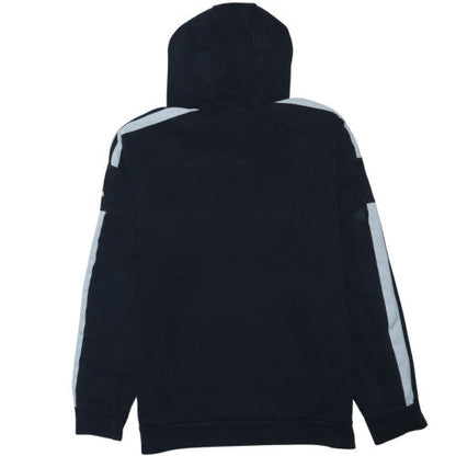 Adidas Men's Black Pullover Hoodie L Sports Fleece Hooded Sweatshirt