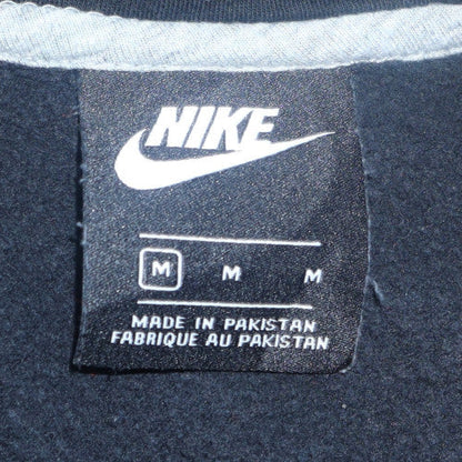 Nike Womens Black Pullover Hoodie Sweatshirt Size M Cotton Blend