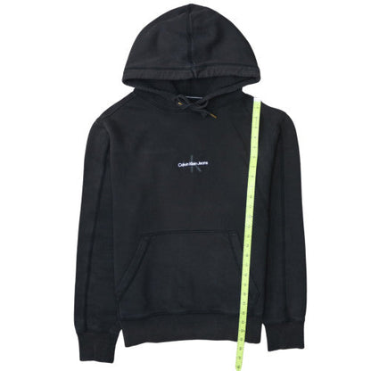 Calvin Klein Jeans Men's Black L Pullover Hoodie Classic Logo