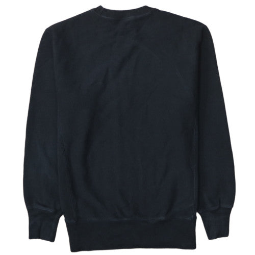 Champion Mens Black Large Reverse Weave Crew Neck Sweatshirt