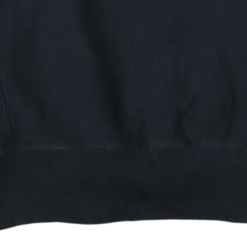 Champion Mens Black Large Reverse Weave Crew Neck Sweatshirt