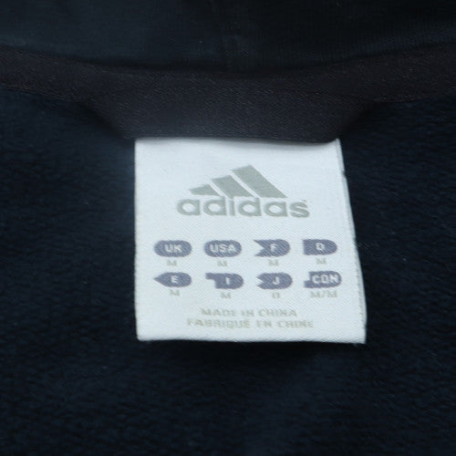 Adidas Men's Black Full Zip Hoodie Size M Sports Fleece