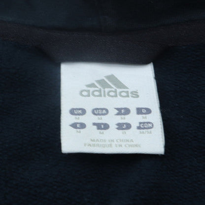 Adidas Men's Black Full Zip Hoodie Size M Sports Fleece