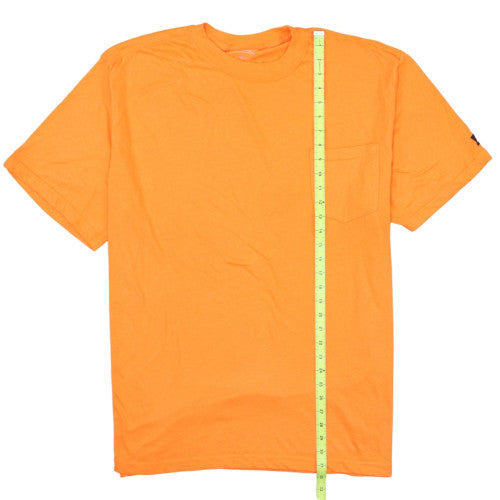 Dickies Men's Orange 2XLT Crew Neck Short Sleeve Work T-Shirt