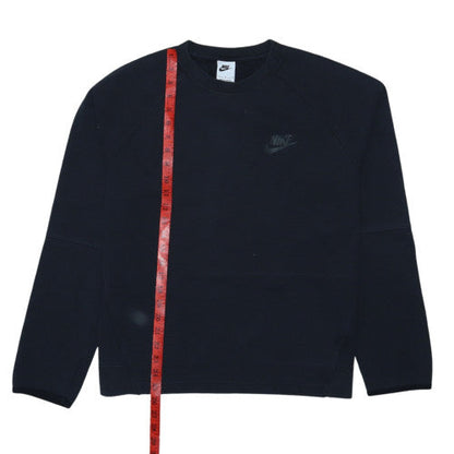 Nike Men’s Black Crew Neck Pullover Sweatshirt L