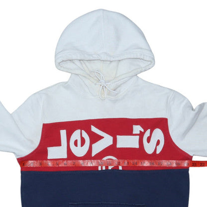 Levi's Men's Multicoloured Pullover Hoodie S Fleece Logo
