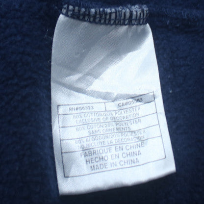 Nike Men’s Blue Cal Pullover Hoodie Size M Graphic Fleece Sweatshirt