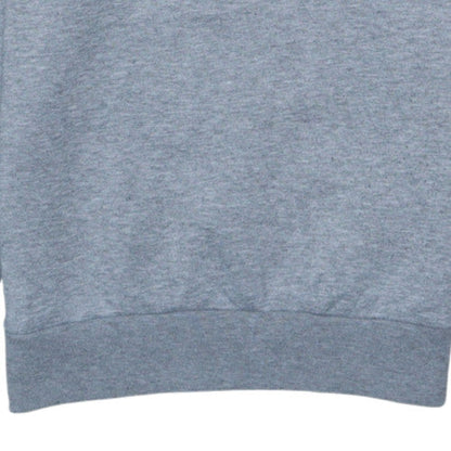 Mercier Men's Grey XS Crew Neck Logo Embroidered Pullover Sweatshirt