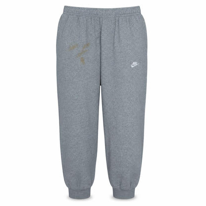 Nike Men's Grey 2XL Sweatpants Regular Fit Fleece Tapered