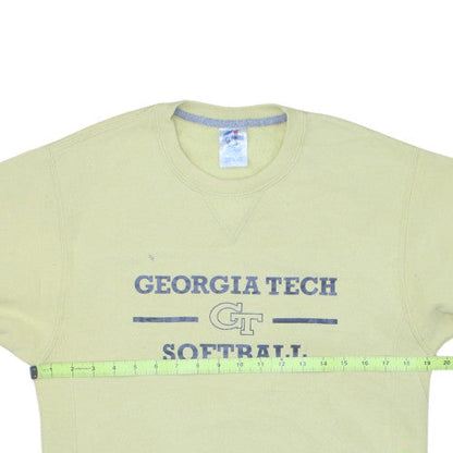 Russell Athletic Women’s Beige Georgia Tech Sweatshirt Size S