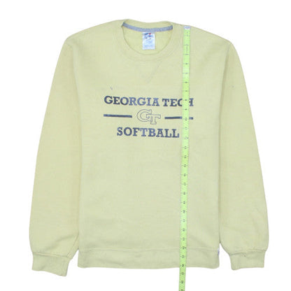 Russell Athletic Women’s Beige Georgia Tech Sweatshirt Size S
