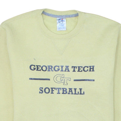 Russell Athletic Women’s Beige Georgia Tech Sweatshirt Size S