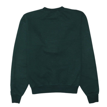 Champion Womens Green Michigan State Crew Neck Pullover Sweatshirt M