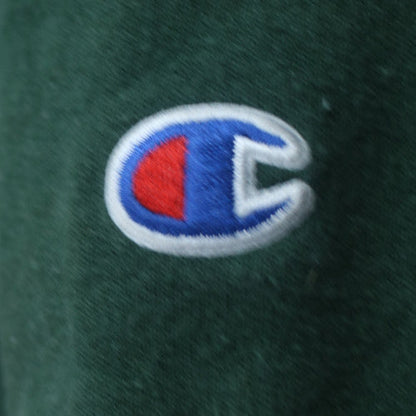 Champion Womens Green Michigan State Crew Neck Pullover Sweatshirt M