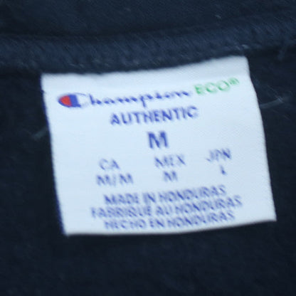 Champion Men's Blue California 1/4 Zip Fleece Sweatshirt M