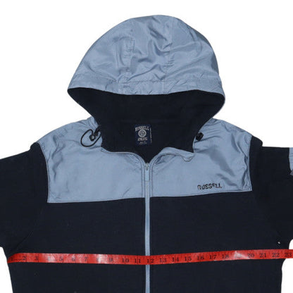 Russell Athletic Men's Blue Full Zip Hoodie Size M