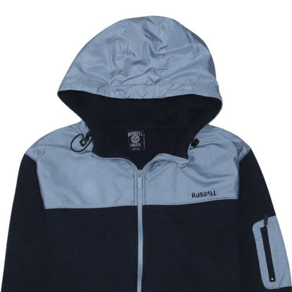 Russell Athletic Men's Blue Full Zip Hoodie Size M