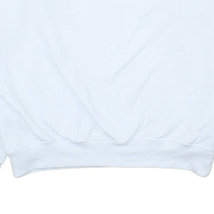 Champion Eco Authentic Women's White Crew Neck Pullover Sweatshirt L