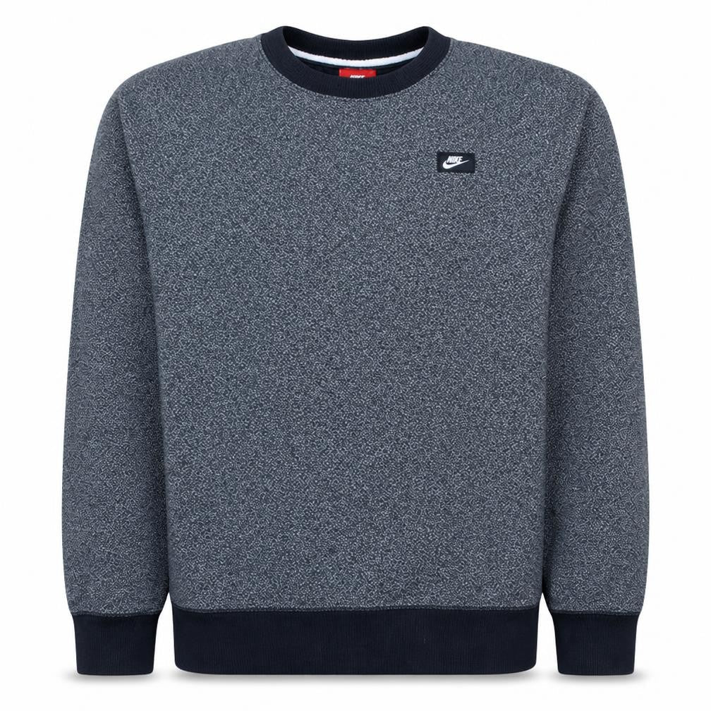 Nike Mens Grey Crew Neck Sweatshirt Small Classic Logo Pullover