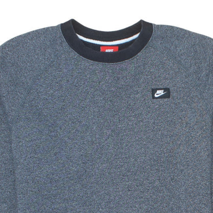 Nike Mens Grey Crew Neck Sweatshirt Small Classic Logo Pullover