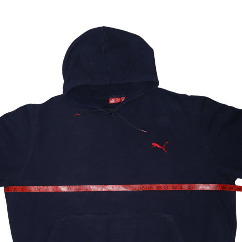 Puma Men's Blue 2XL Pullover Hoodie Fleece Sweatshirt