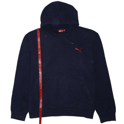 Puma Men's Blue 2XL Pullover Hoodie Fleece Sweatshirt
