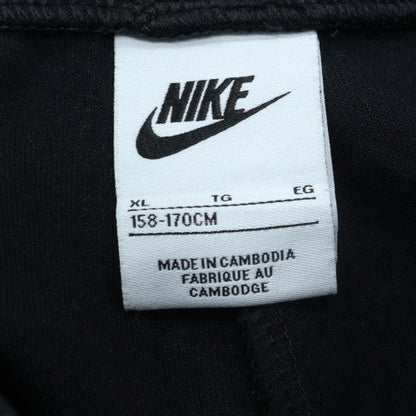 Nike Boys Black XL Fleece Jogger Trousers with Drawstring Waist
