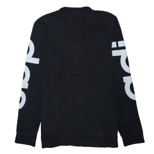 Adidas Men's Black XL Track Jacket Full Zip Sportswear