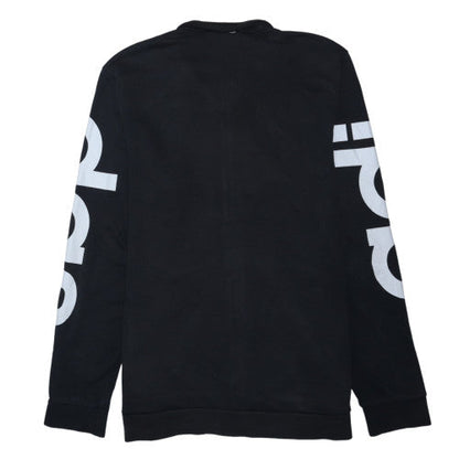 Adidas Men's Black XL Track Jacket Full Zip Sportswear