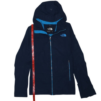The North Face Men's Blue Softshell Hooded Jacket Size S