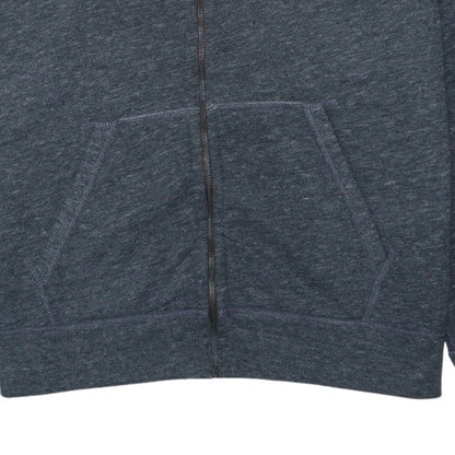 Ralph Lauren Men's Grey Full Zip Hoodie 2XL Cotton Fleece