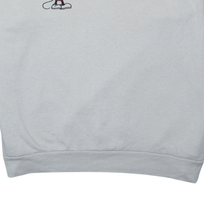 Disney Mickey Mouse White Crew Neck Sweatshirt Women XL