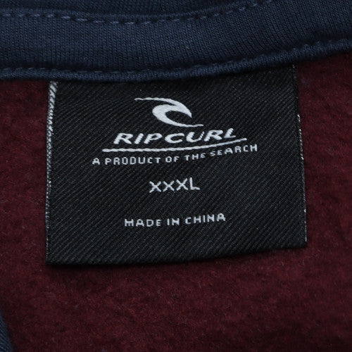 Rip Curl Men's Multicoloured 3XL Pullover Fleece Hoodie