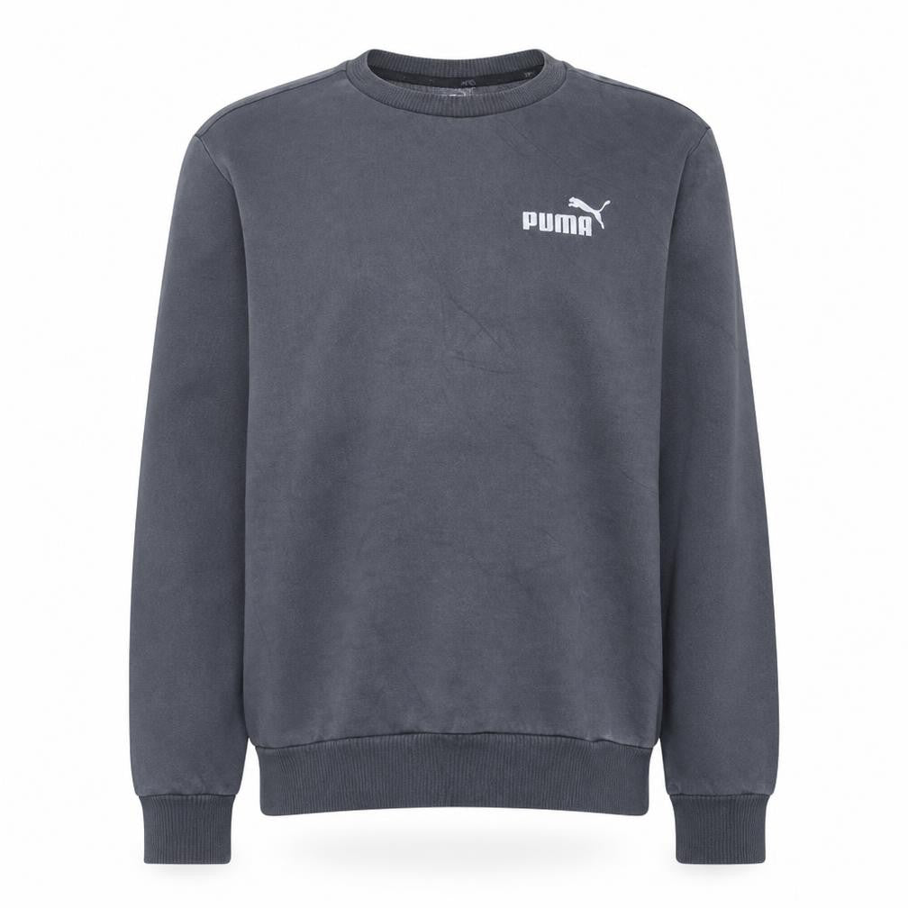 Puma Men's Grey Crew Neck Pullover Sweatshirt XS